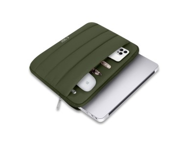Tech-Protett Fluffy Laptop Bag 15-16 - Verde