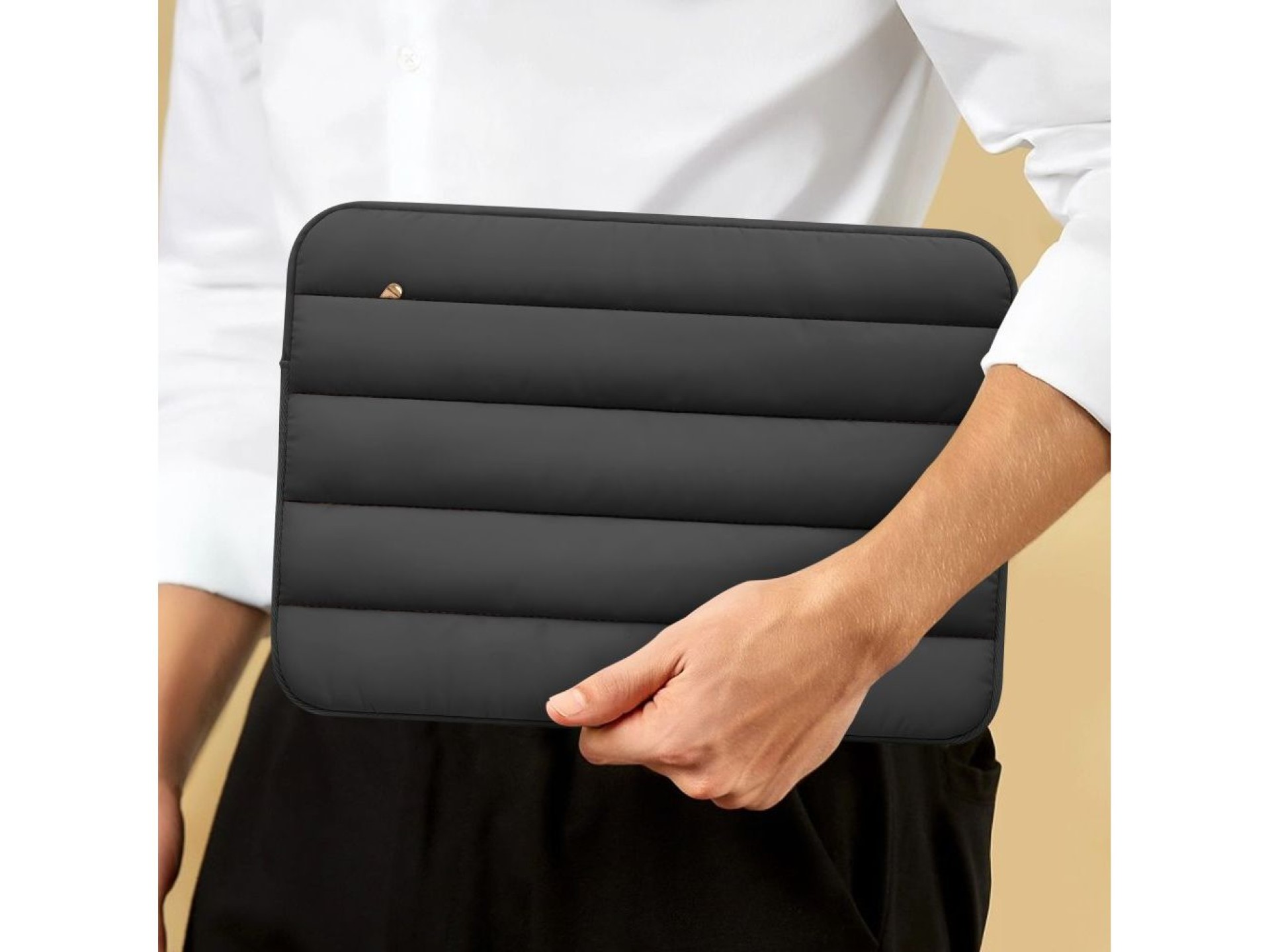 Bolsa para laptop Tech-Protett Fluffy 13-14 - Preto