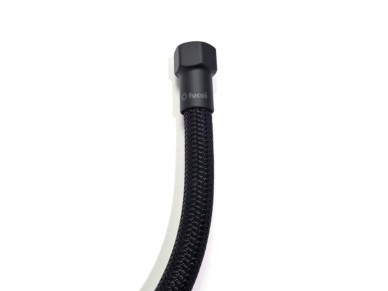 Black flexible hose 40 cm h - h 3/8 in