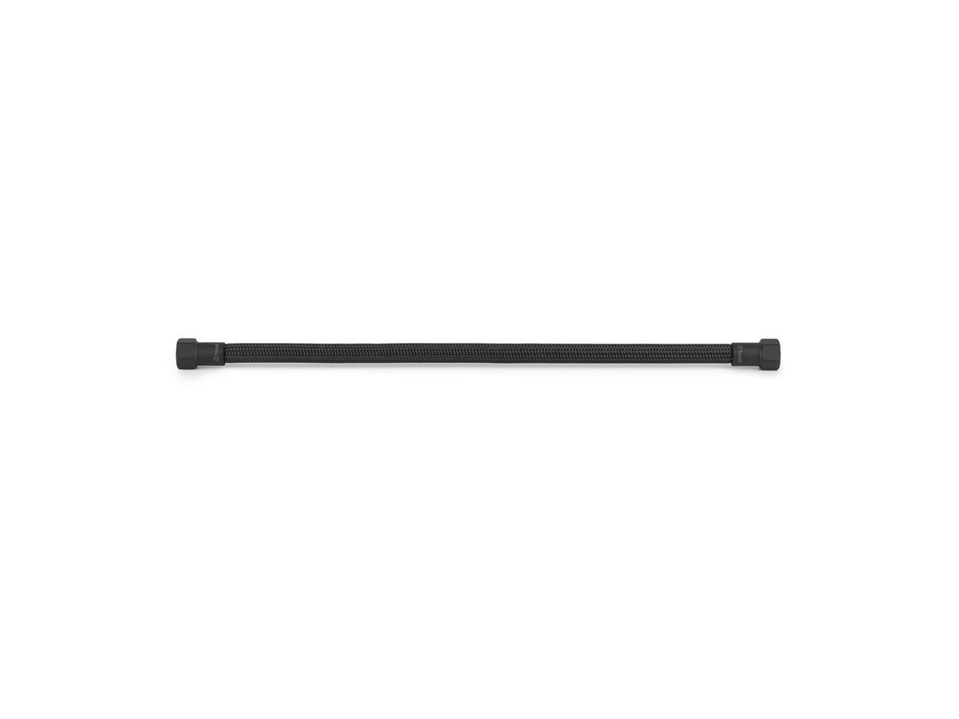 Black flexible hose 40 cm h - h 3/8 in