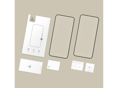 Tech-Protect Glass Fit+ 2-pack tempered glass for Xiaomi 15T / 15T Pro - black Tech-Protect Glass Fit+ 2-pack tempered glass for Xiaomi 15T / 15T Pro - black