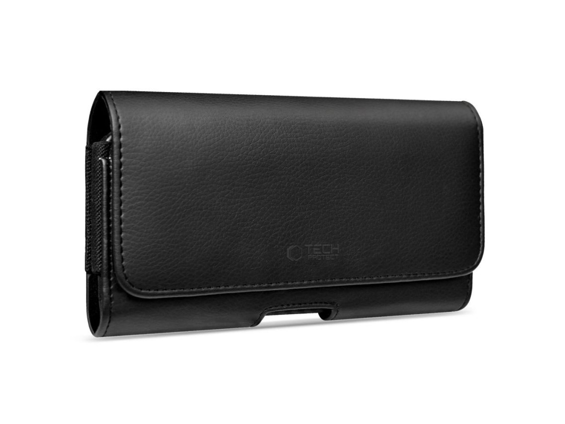 Capa Tech-Protect SM80 para smartphones de 5,8 a 6,8 polegadas - preta