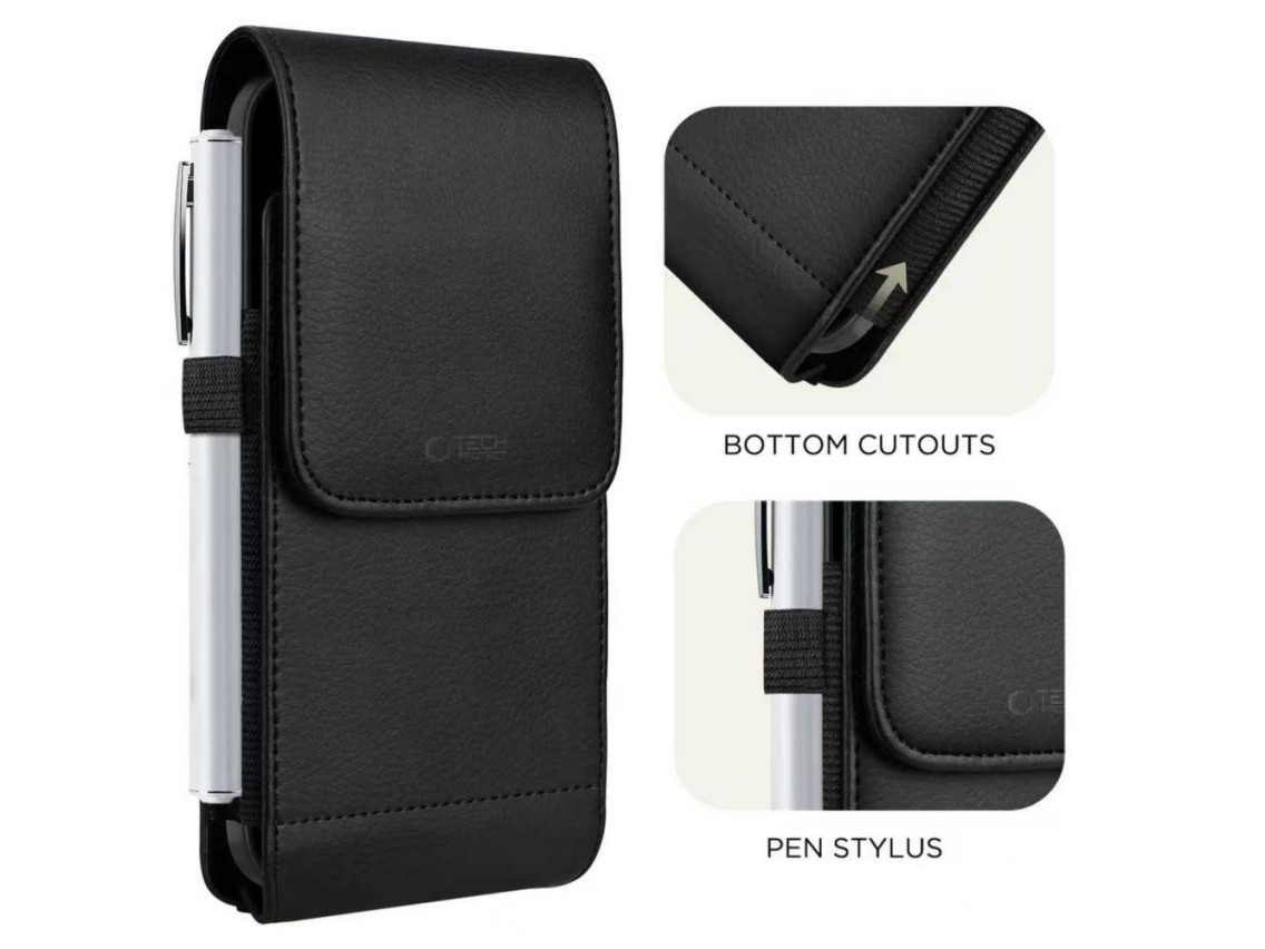 Funda Tech-Protect SM75 para smartphones de 5,8 a 6,8 pulgadas - negra