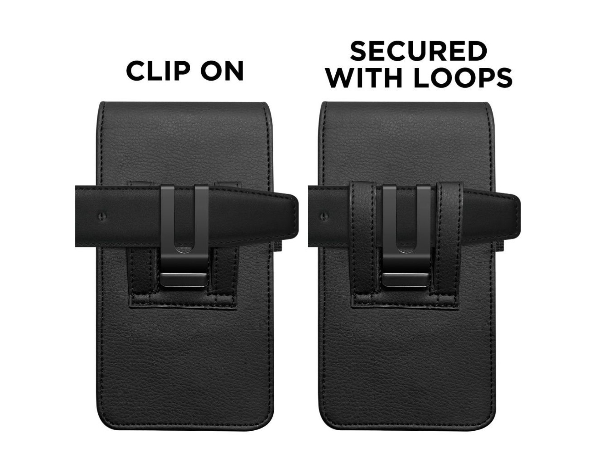 Funda Tech-Protect SM75 para smartphones de 5,8 a 6,8 pulgadas - negra