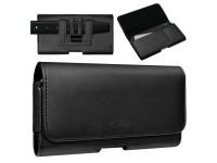 Capa Tech-Protect SM80 para smartphones de 5,8 a 6,8 polegadas - preta Capa Tech-Protect SM80 para smartphones de 5,8 a 6,8 polegadas - preta
