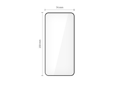 Tech-Protect Glass Fit+ 2-pack tempered glass for Xiaomi 15T / 15T Pro - black Tech-Protect Glass Fit+ 2-pack tempered glass for Xiaomi 15T / 15T Pro - black