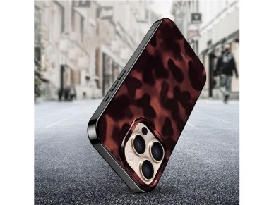 Tech-Protect Lamano MagSafe Case for iPhone 16 Pro Max - Black and Red Tech-Protect Lamano MagSafe Case for iPhone 16 Pro Max - Black and Red