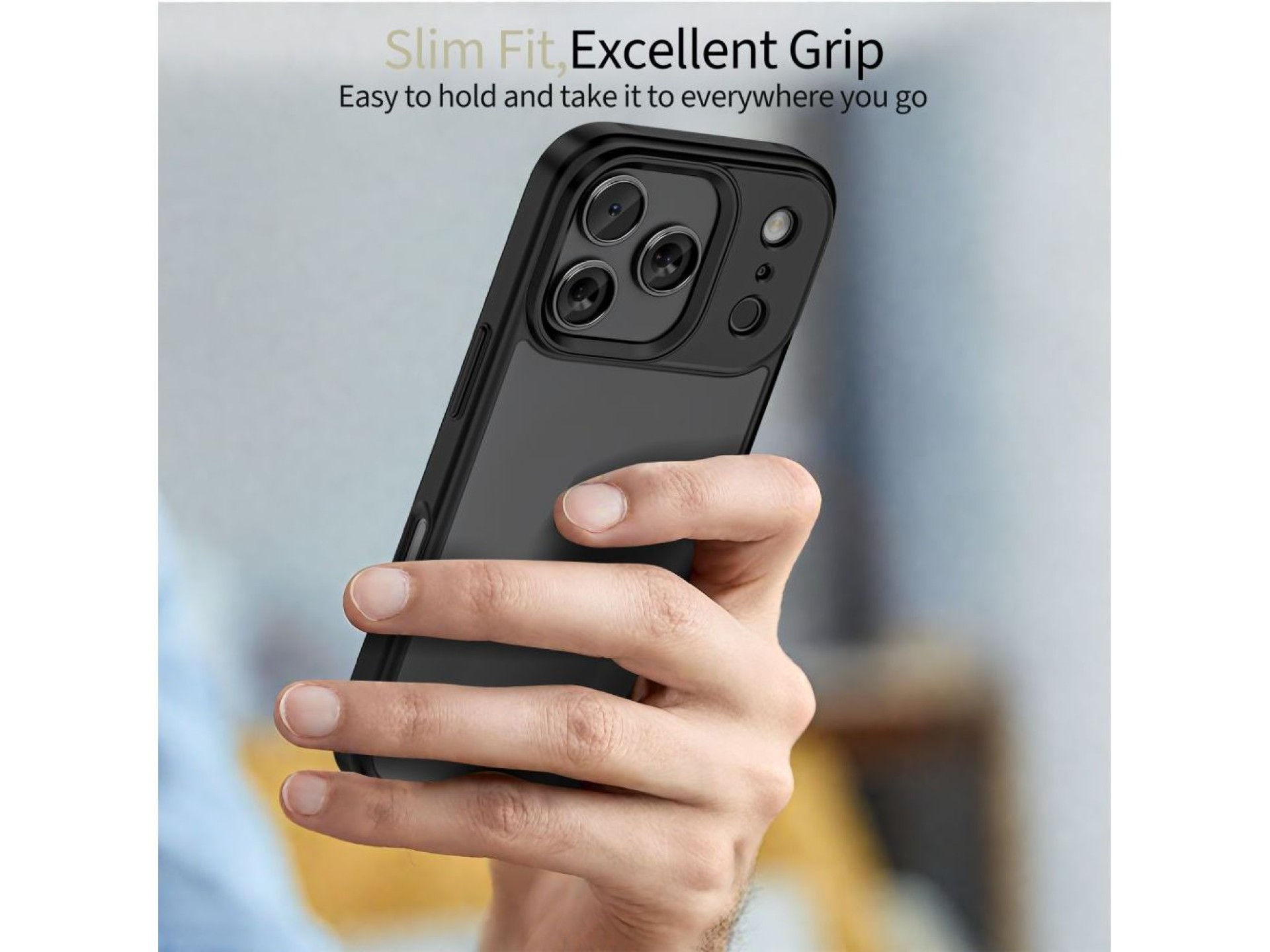 Funda Tech-Protect MagMat para iPhone 17 Pro - Negro mate
