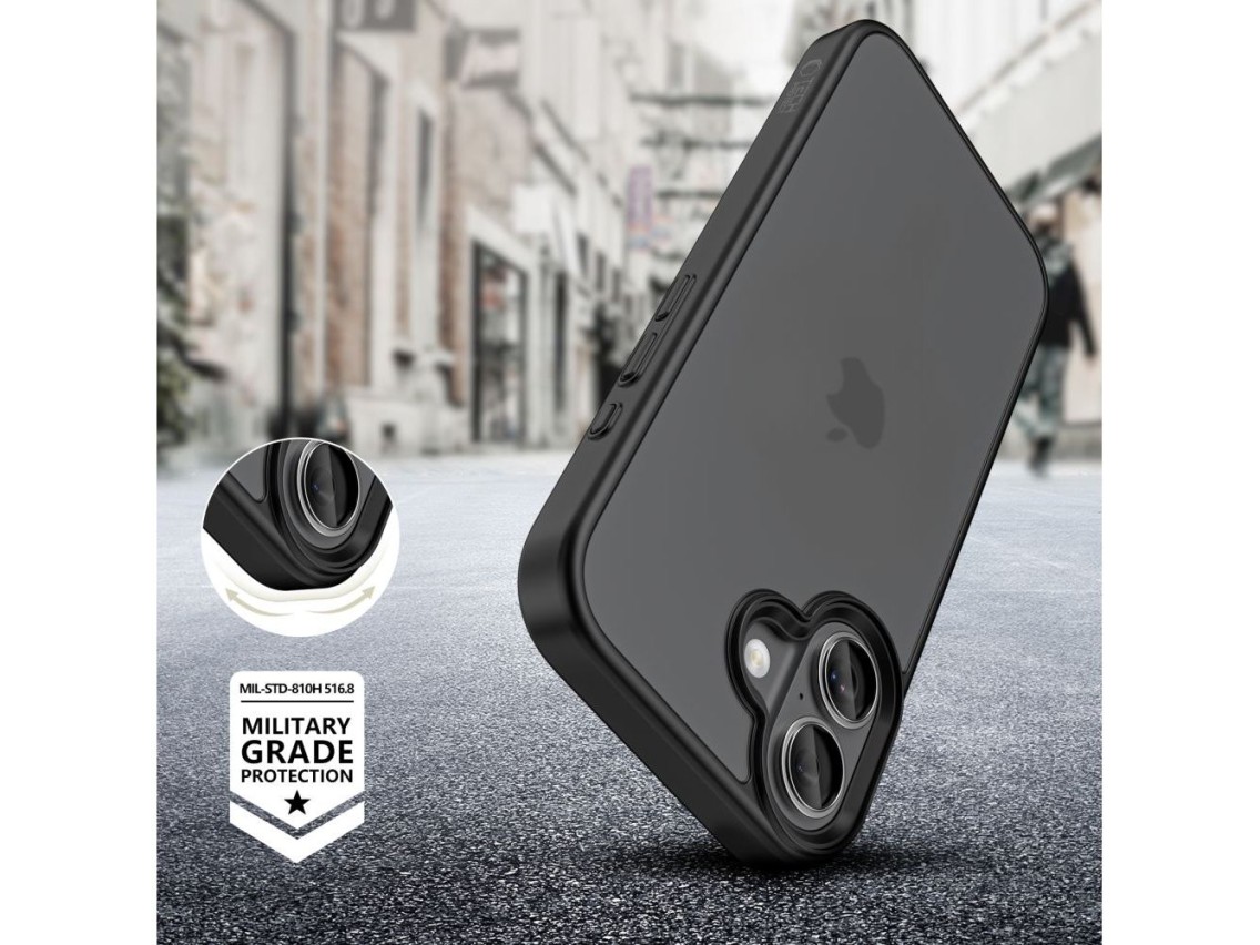 Funda Tech-Protect MagMat para iPhone 17 - Negro mate
