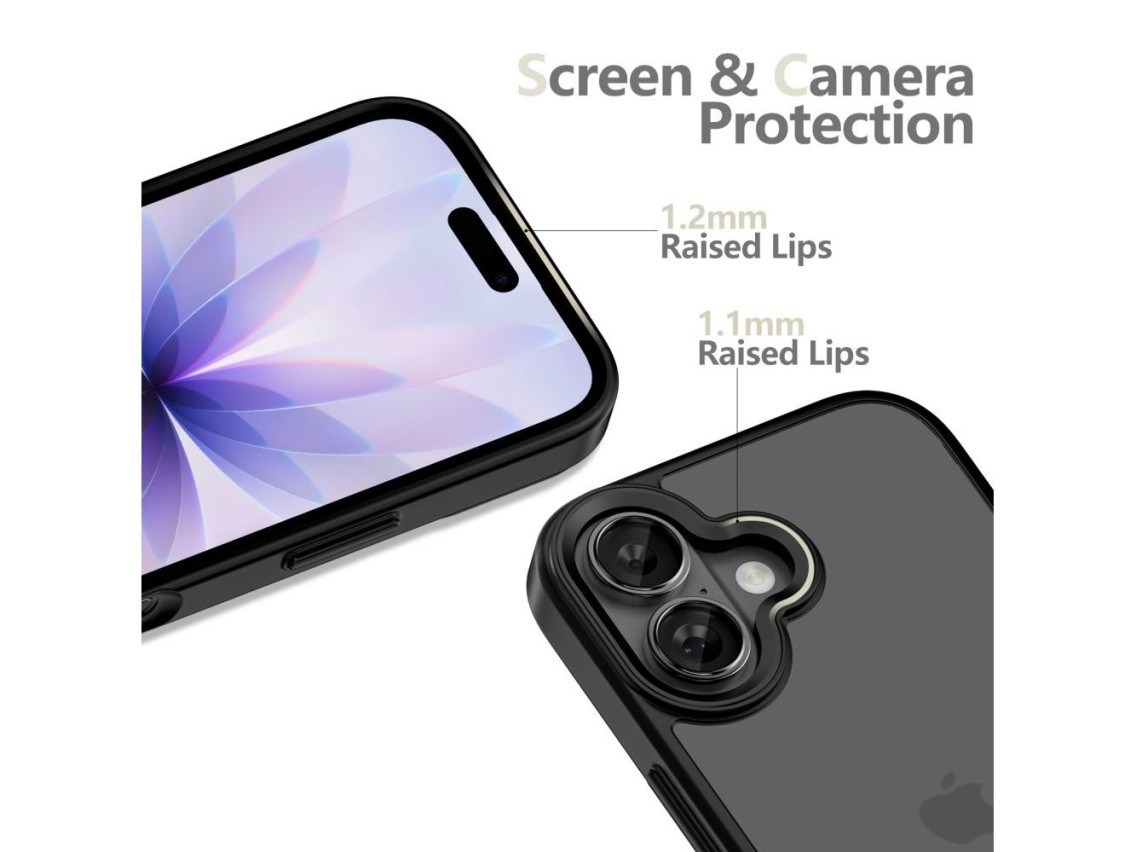 Funda Tech-Protect MagMat para iPhone 17 - Negro mate