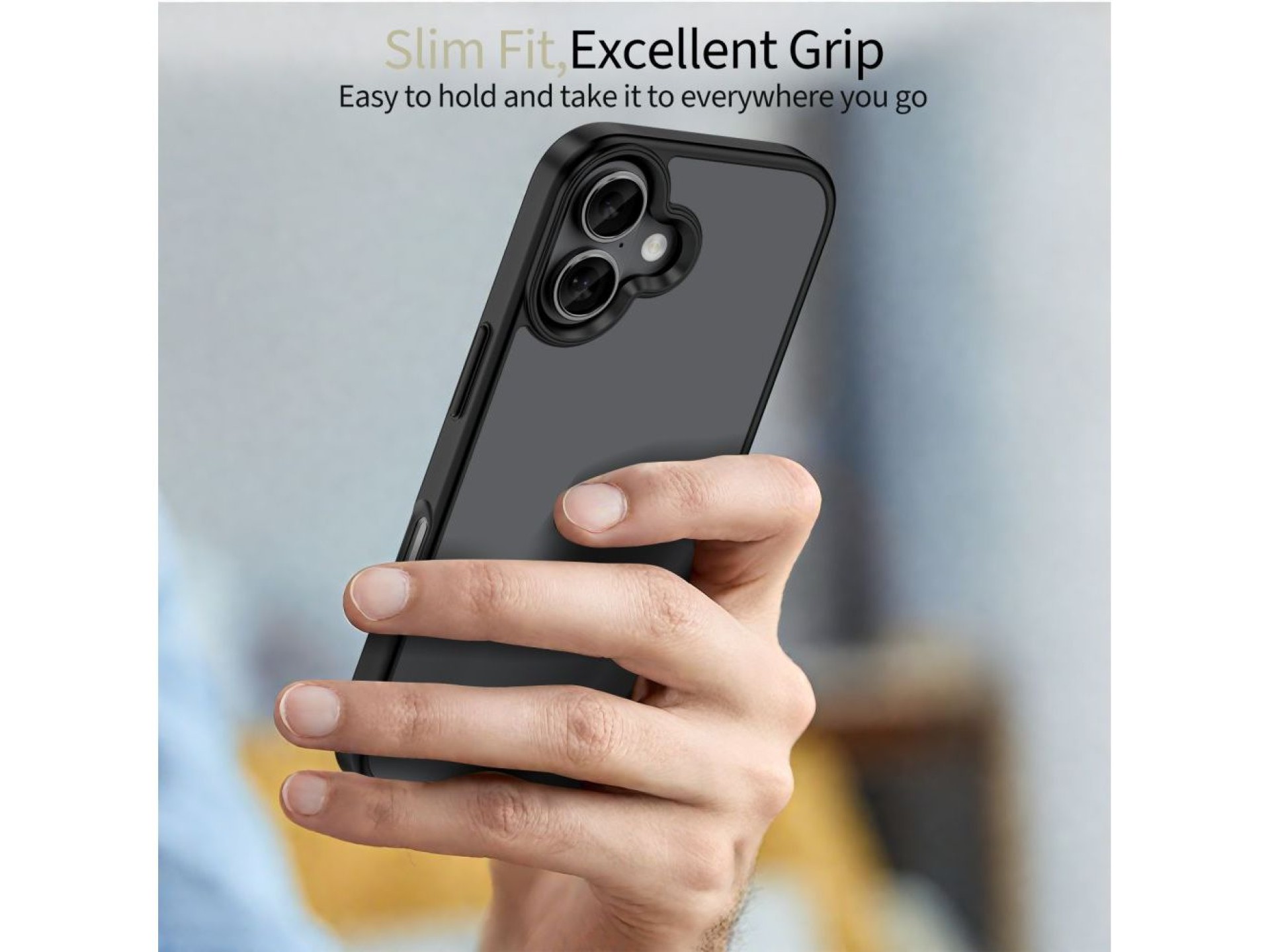 Funda Tech-Protect MagMat para iPhone 17 - Negro mate