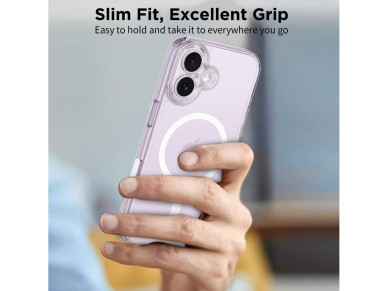 Tech-Protect Magpeak Magsafe CC Case for iPhone 17 - Clear Tech-Protect Magpeak Magsafe CC Case for iPhone 17 - Clear