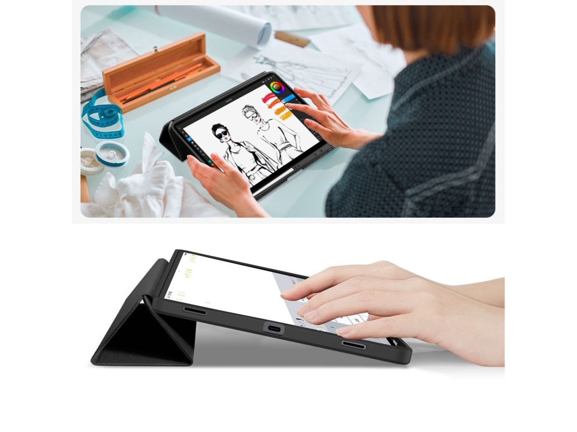 Funda Tech-Protect SC Pen para Samsung Galaxy Tab S8 Ultra / S9 Ultra / S10 Ultra / S11 Ultra de 14,