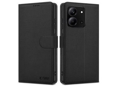 Tech-Protect Wallet Case for Xiaomi Redmi 15C 173mm / Poco 85C 173mm - Black