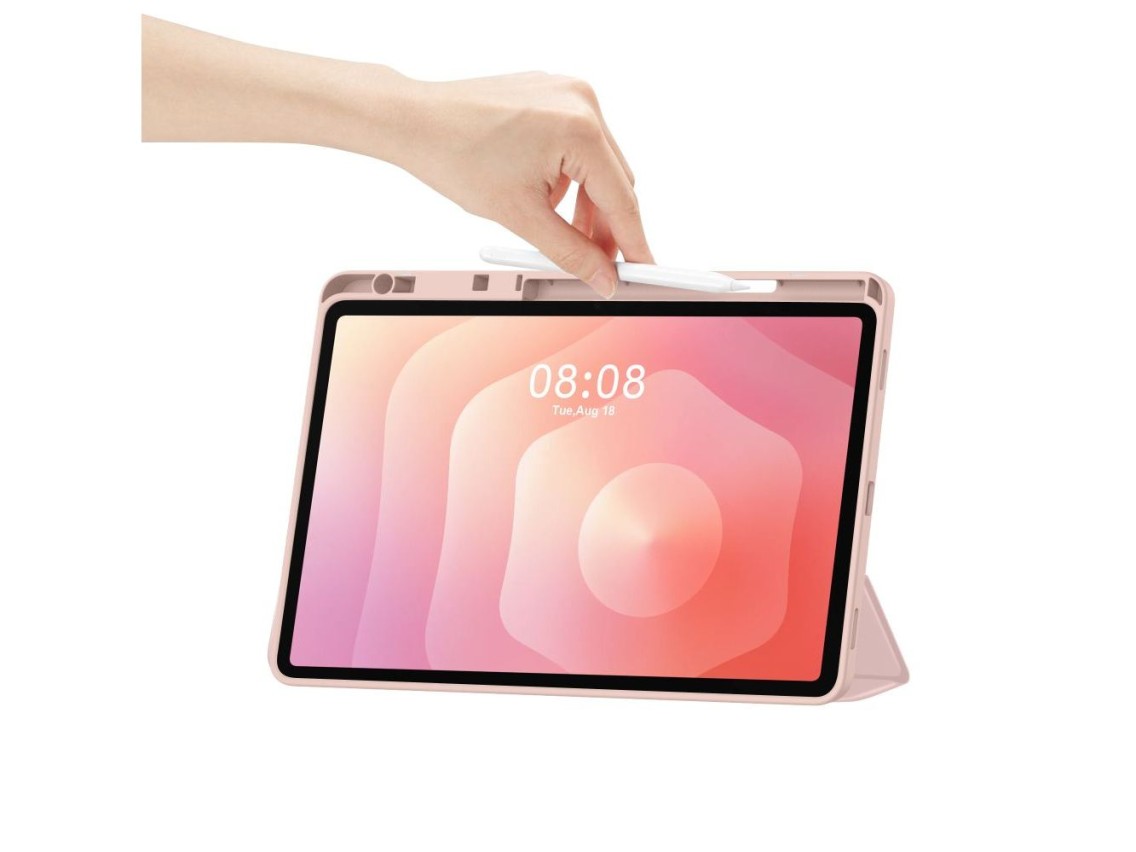 Tech-Protect SmartCase Pen for Samsung Galaxy Tab S11 11.0 X730 / X736 - Pink
