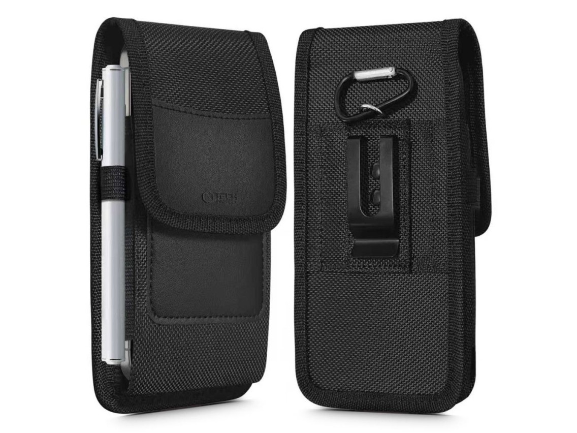 Capa Tech-Protect SM85 para smartphones de 5,8 a 6,8 polegadas - preta