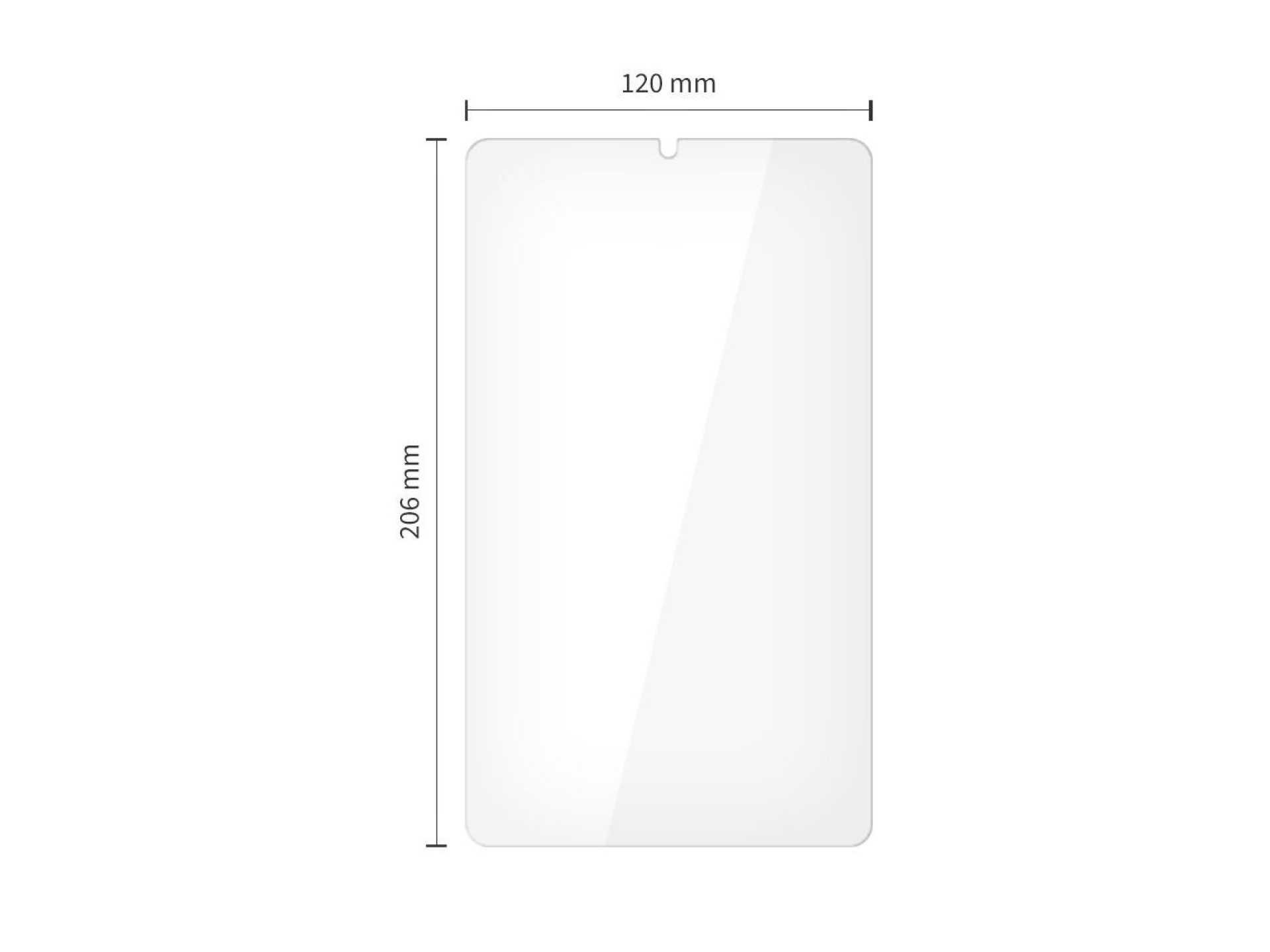 Protector de pantalla Tech-Protect Glass Fit+ (paquete de 2) para Samsung Galaxy Tab A9 / A11 8.7 X1