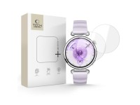 Kit com 2 pel�culas de vidro temperado Tech-Protect Glass Fit+ para Huawei Watch GT 6 41mm - transpa