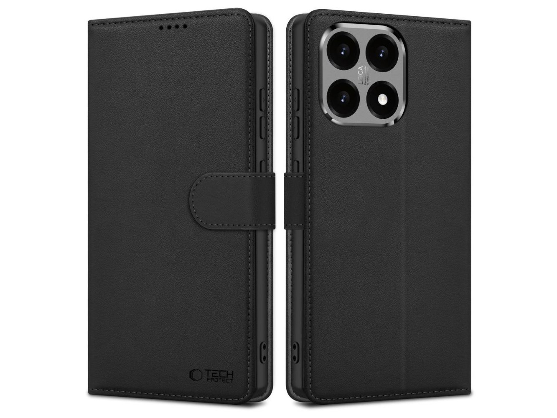 Xiaomi 15T Tech-Protect Wallet Case - Black