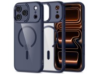 Tech-Protect MagMat MagSafe Case for iPhone 17 Pro - Transparent Navy Blue Tech-Protect MagMat MagSafe Case for iPhone 17 Pro - Transparent Navy Blue