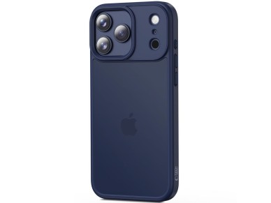 Funda Tech-Protect MagMat para iPhone 17 Pro - Azul marino mate Funda Tech-Protect MagMat para iPhone 17 Pro - Azul marino mate