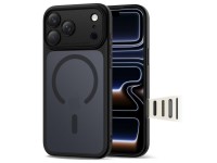 Tech-Protect Magpeak Magsafe CC Case for iPhone 17 Pro Max - Matte Black