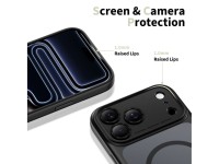 Funda Tech-Protect Magpeak MagSafe CC para iPhone 17 Pro Max - Negro mate