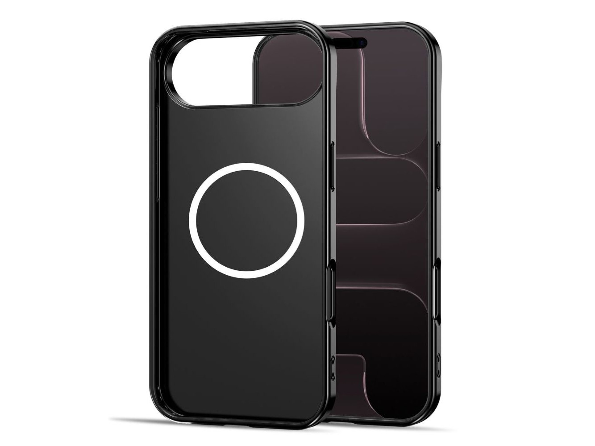 Funda Tech-Protect Lamano MagSafe para iPhone Air - Negra y roja