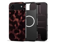 Funda Tech-Protect Lamano MagSafe para iPhone Air - Negra y roja