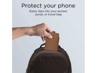 Capa Tech-Protect SM65 para smartphones de 6,0 a 6,9 polegadas - marrom Capa Tech-Protect SM65 para smartphones de 6,0 a 6,9 polegadas - marrom