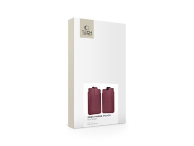 Capa Tech-Protect SM65 para smartphones de 6,0 a 6,9 polegadas - cor bordô Capa Tech-Protect SM65 para smartphones de 6,0 a 6,9 polegadas - cor bordô