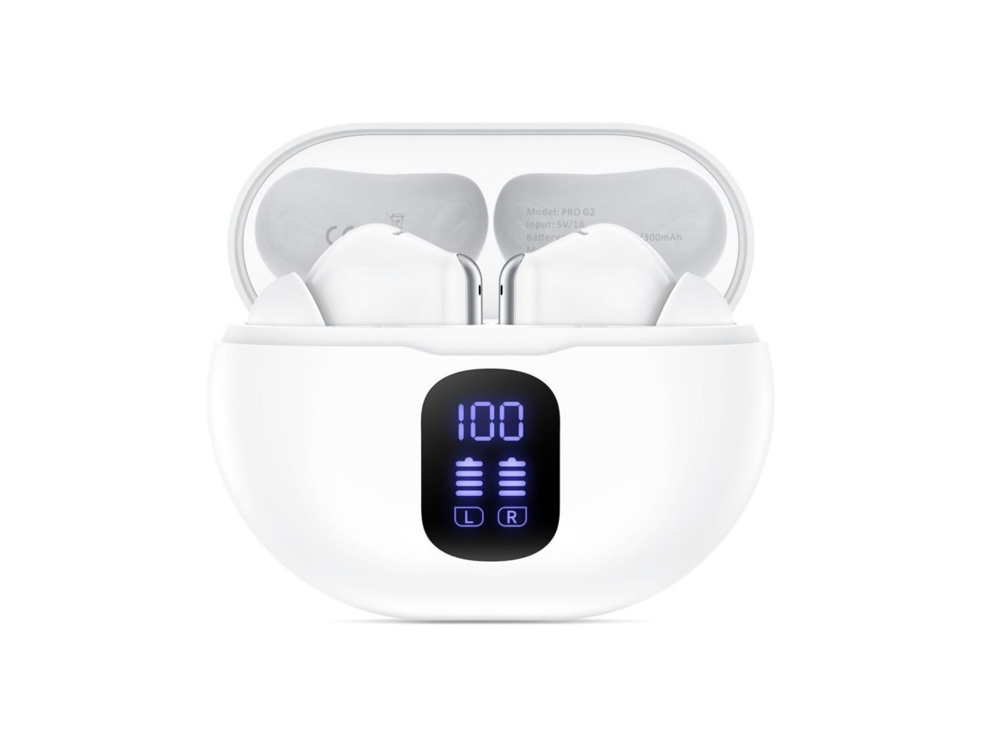Tech-Protect UltraBoost TWS Pro G2 Headphones - White