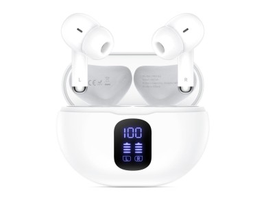 Tech-Protect UltraBoost TWS Pro G2 Headphones - White Tech-Protect UltraBoost TWS Pro G2 Headphones - White