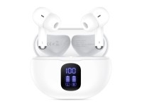 Tech-Protect UltraBoost TWS Pro G2 Headphones - White Tech-Protect UltraBoost TWS Pro G2 Headphones - White