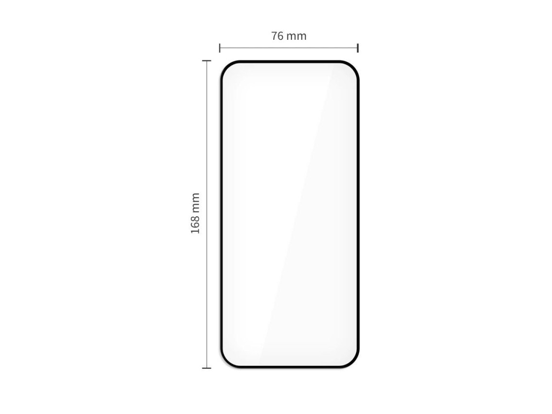 Kit com 2 películas de vidro temperado Tech-Protect Glass Fit+ para Xiaomi Redmi 15C 173 mm / Poco C