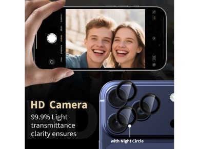 Tech-Protect Camring Fit+ Camera Cover for iPhone 14 Pro / Max / 15 Pro / Max / 16 Pro / Max / 17 Pr