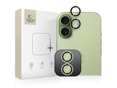 Tech-Protect Camring Fit+ Camera Cover for iPhone 17 - Green Tech-Protect Camring Fit+ Camera Cover for iPhone 17 - Green
