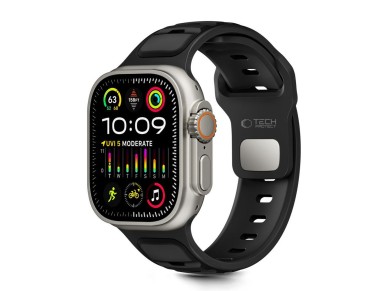 Pulseira Tech-Protect IconBand Line para Apple Watch 44/45/46/49 mm - Preta