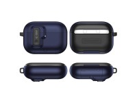 Capa Tech-Protect Slim Hook para AirPods Pro 3 - Azul Marinho