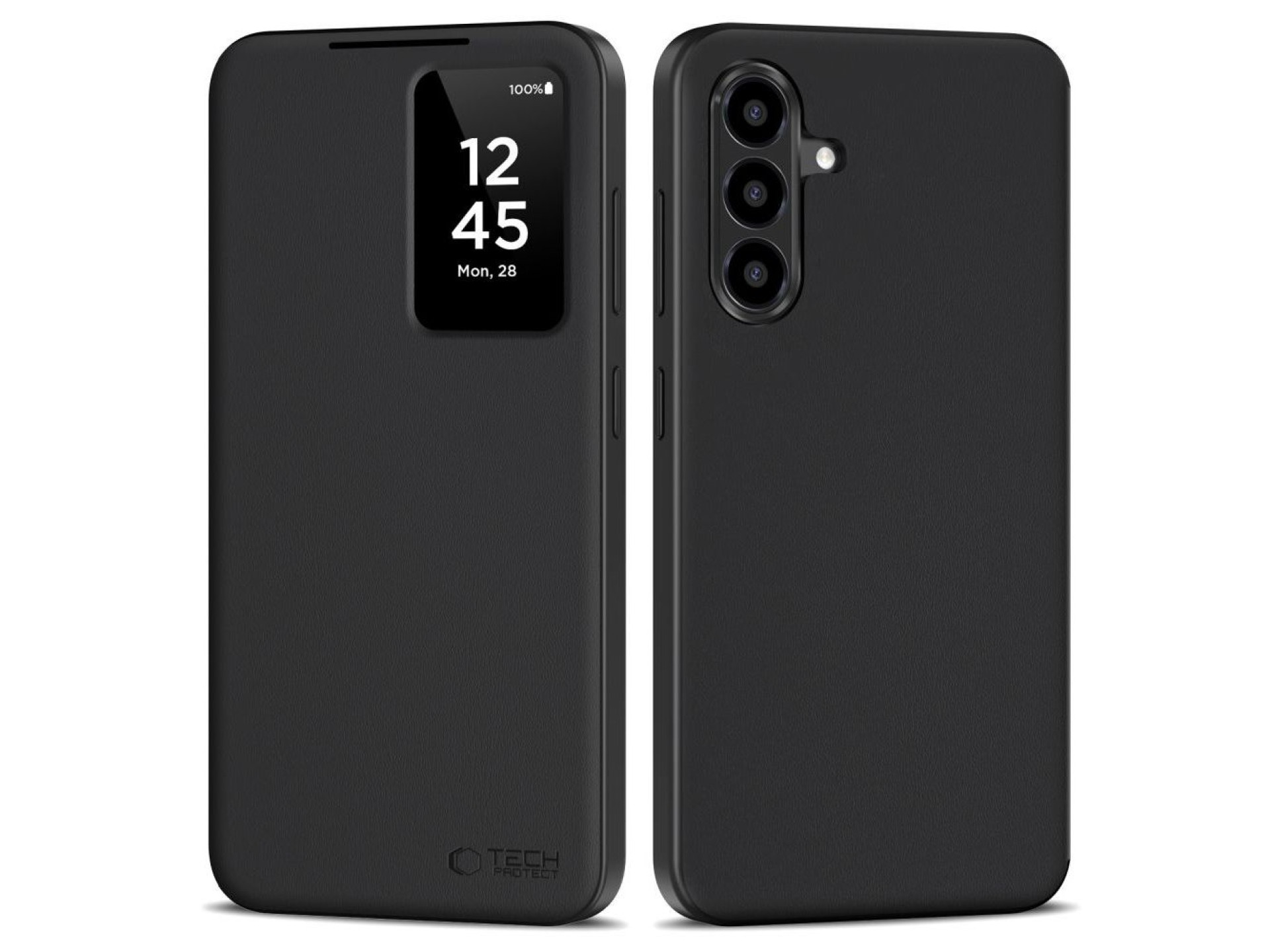Tech-Protect Smart Wallet Case for Samsung Galaxy A26 5G / A17 4G / 5G - Matte Black