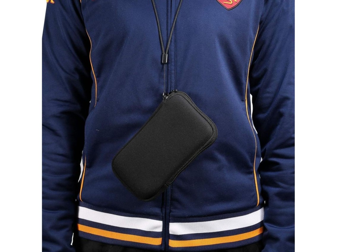 Capa Tech-Protect SM70 para smartphones de 6,0" a 7,2" - preta