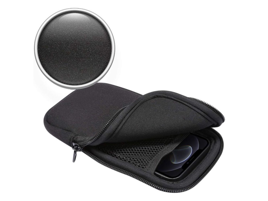 Capa Tech-Protect SM70 para smartphones de 6,0" a 7,2" - preta