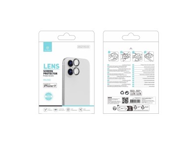 Techancy Lens Protector for iPhone 17 TO6004 9H Ultra Thin High Definition Anti-Scratch Anti-Fingerp Techancy Lens Protector for iPhone 17 TO6004 9H Ultra Thin High Definition Anti-Scratch Anti-Fingerp