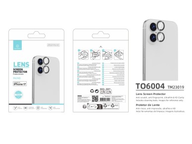 Techancy Lens Protector for iPhone 17 TO6004 9H Ultra Thin High Definition Anti-Scratch Anti-Fingerp Techancy Lens Protector for iPhone 17 TO6004 9H Ultra Thin High Definition Anti-Scratch Anti-Fingerp