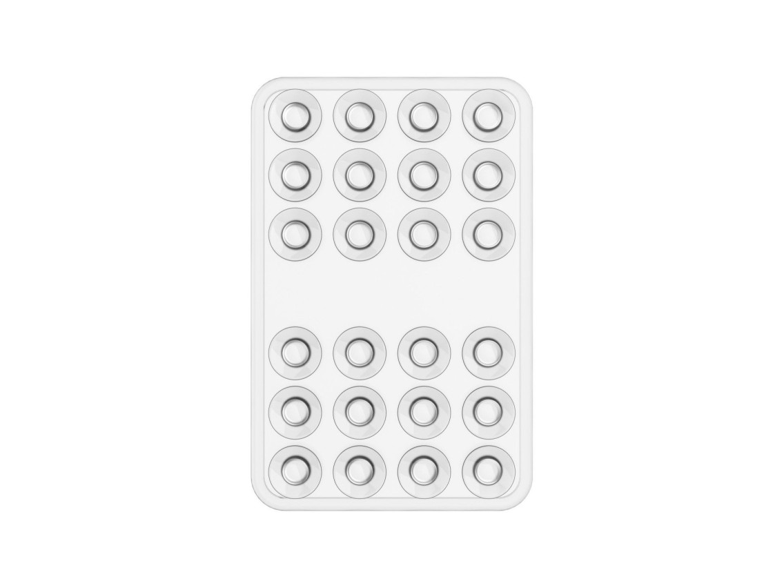 Techancy Suporte com Ventosas de Silicone TZ6303 Forte Aderencia Reutilizavel Estavel Antiderrapante