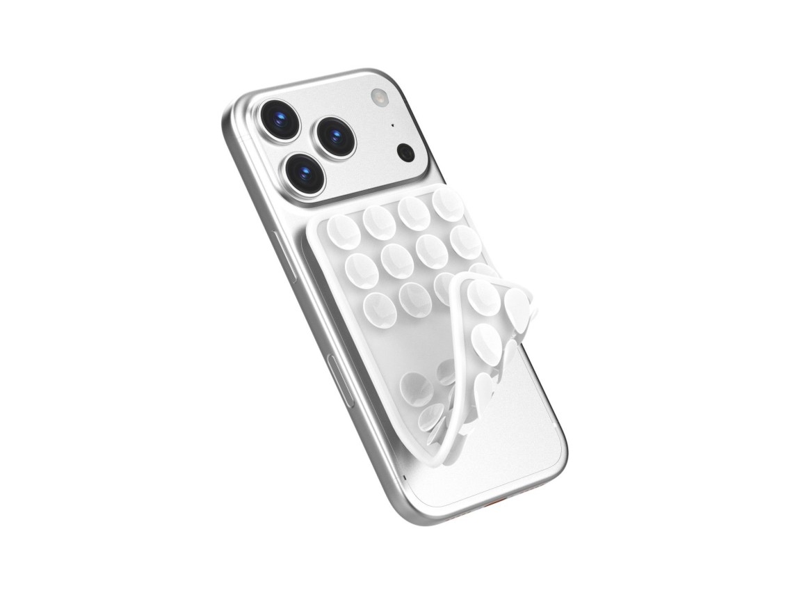 Techancy Silicone Suction Cup Holder TZ6303 Strong Grip Reusable Stable Non-slip for Mobile Phones a