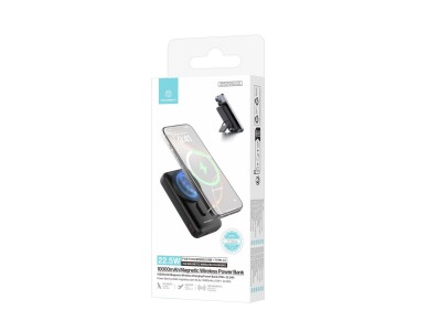 Techancy Magnetic Wireless Power Bank 10000mAh TF2804 15W Wireless 22.5W Fast Charging with Mobile P Techancy Magnetic Wireless Power Bank 10000mAh TF2804 15W Wireless 22.5W Fast Charging with Mobile P