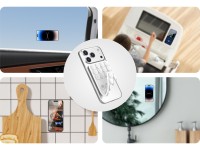 Techancy Silicone Suction Cup Holder TZ6303 Strong Grip Reusable Stable Non-slip for Mobile Phones a Techancy Silicone Suction Cup Holder TZ6303 Strong Grip Reusable Stable Non-slip for Mobile Phones a