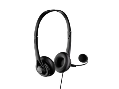 Techancy Auricular USB com Fio TH5234 com Microfone Cancelamento de Ruido para Call Center Escritori