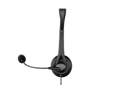 Techancy Auricular USB com Fio TH5234 com Microfone Cancelamento de Ruido para Call Center Escritori